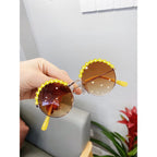 Kids' Flower Metal Sunglasses