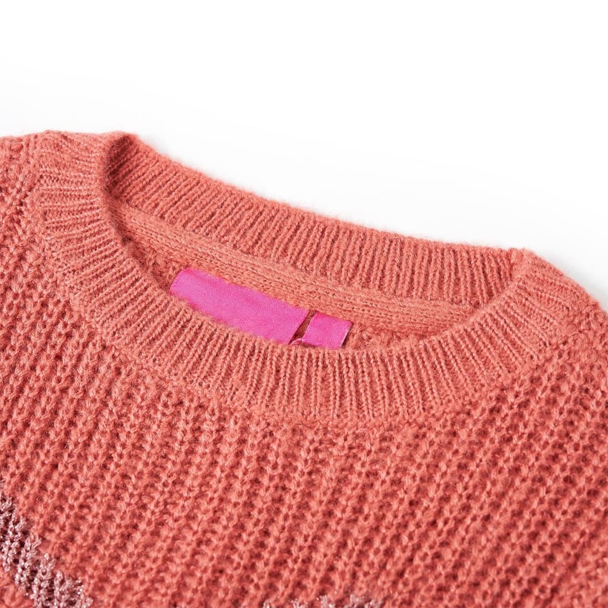 Kids' Pink Knit Sweater