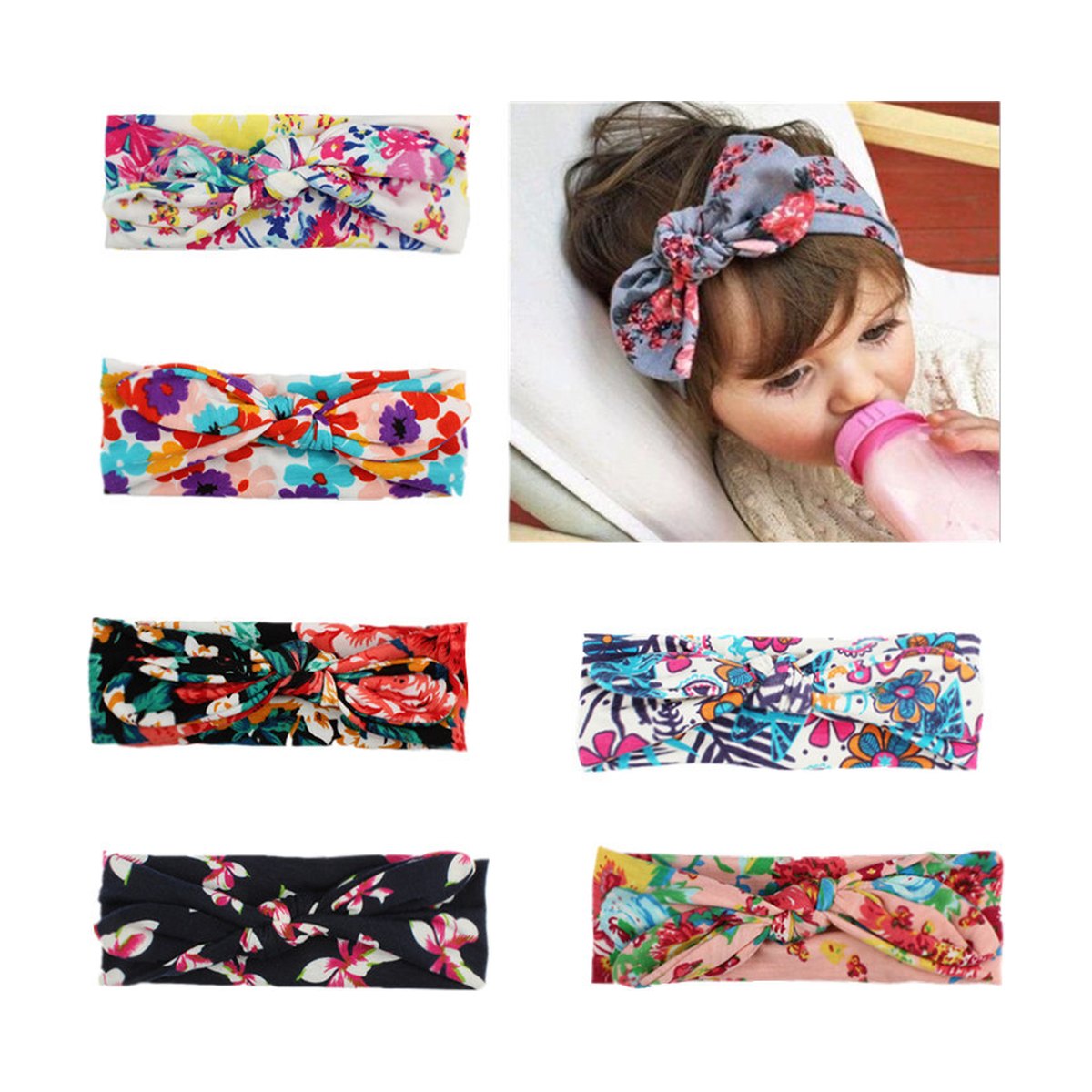 Kids' Print Knot Headband
