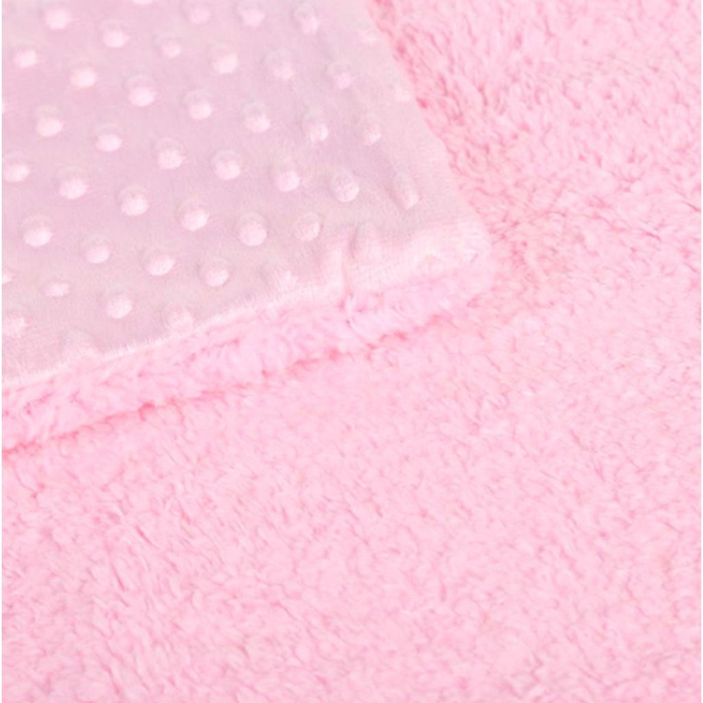 Minky Dot Baby Blanket & Swaddle Wrap