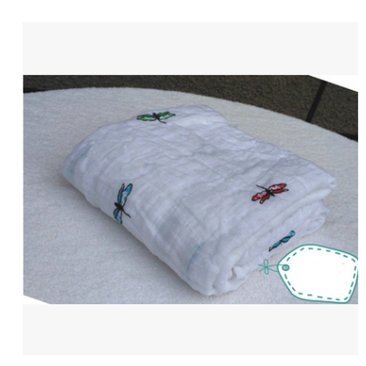 Muslin Cotton Baby Quilt