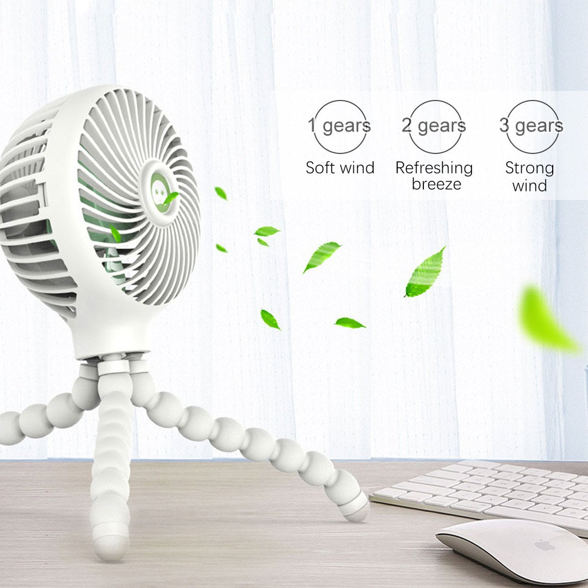 Octopus Clip Fan