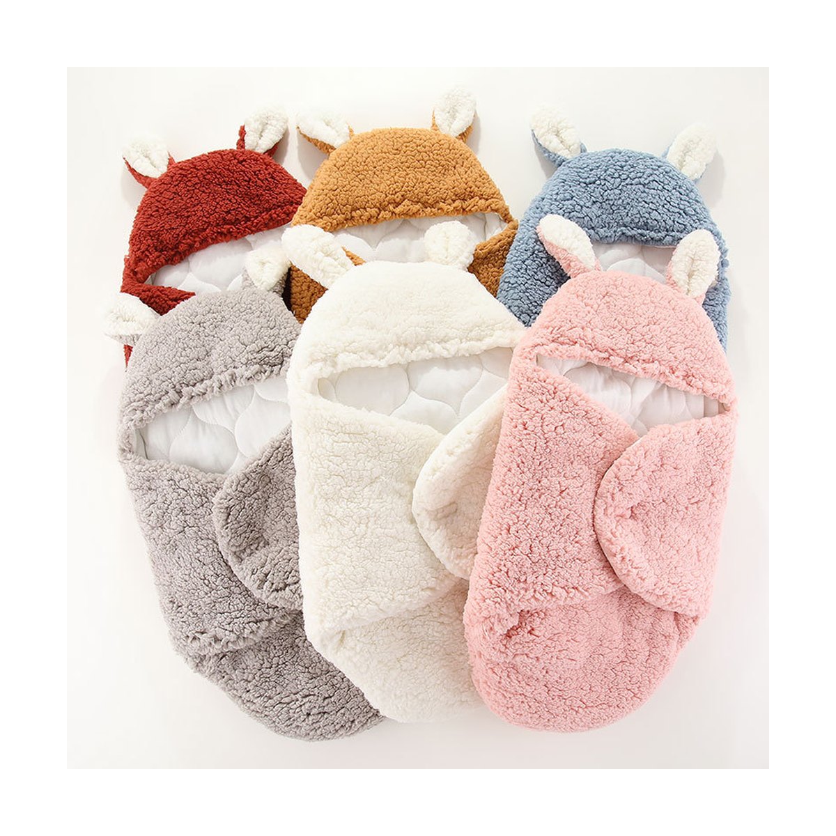 Plush Lamb Baby Sleeping Bag