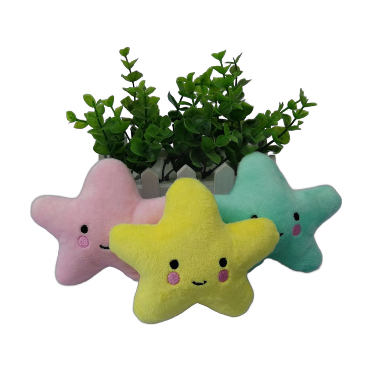 Plush Star Squeaky Toy