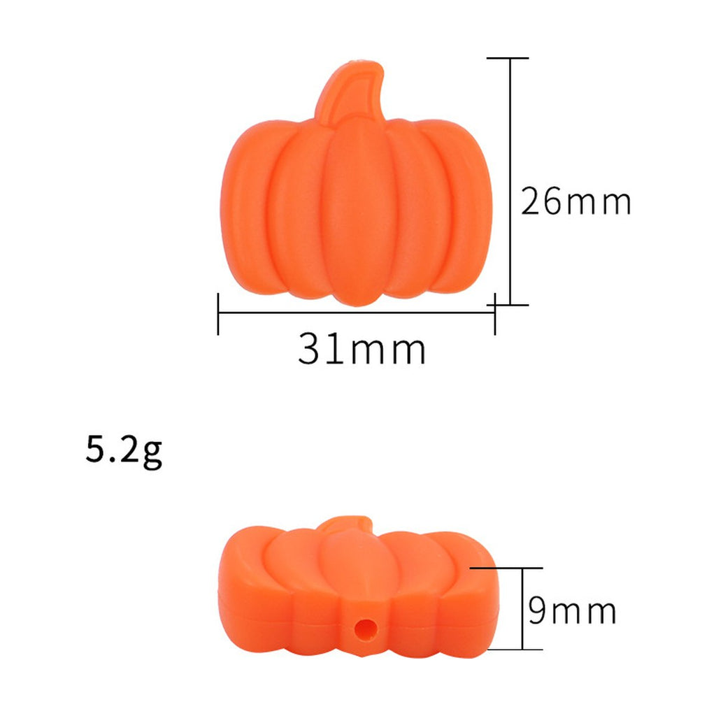 Pumpkin Bead Teether