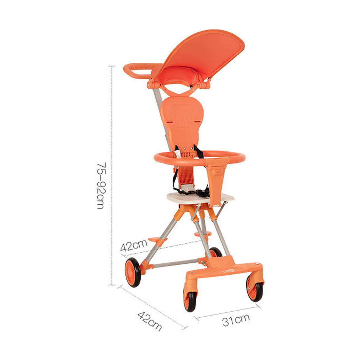 Reversible Lightweight Stroller