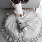 Round Ruffle Baby Play Mat