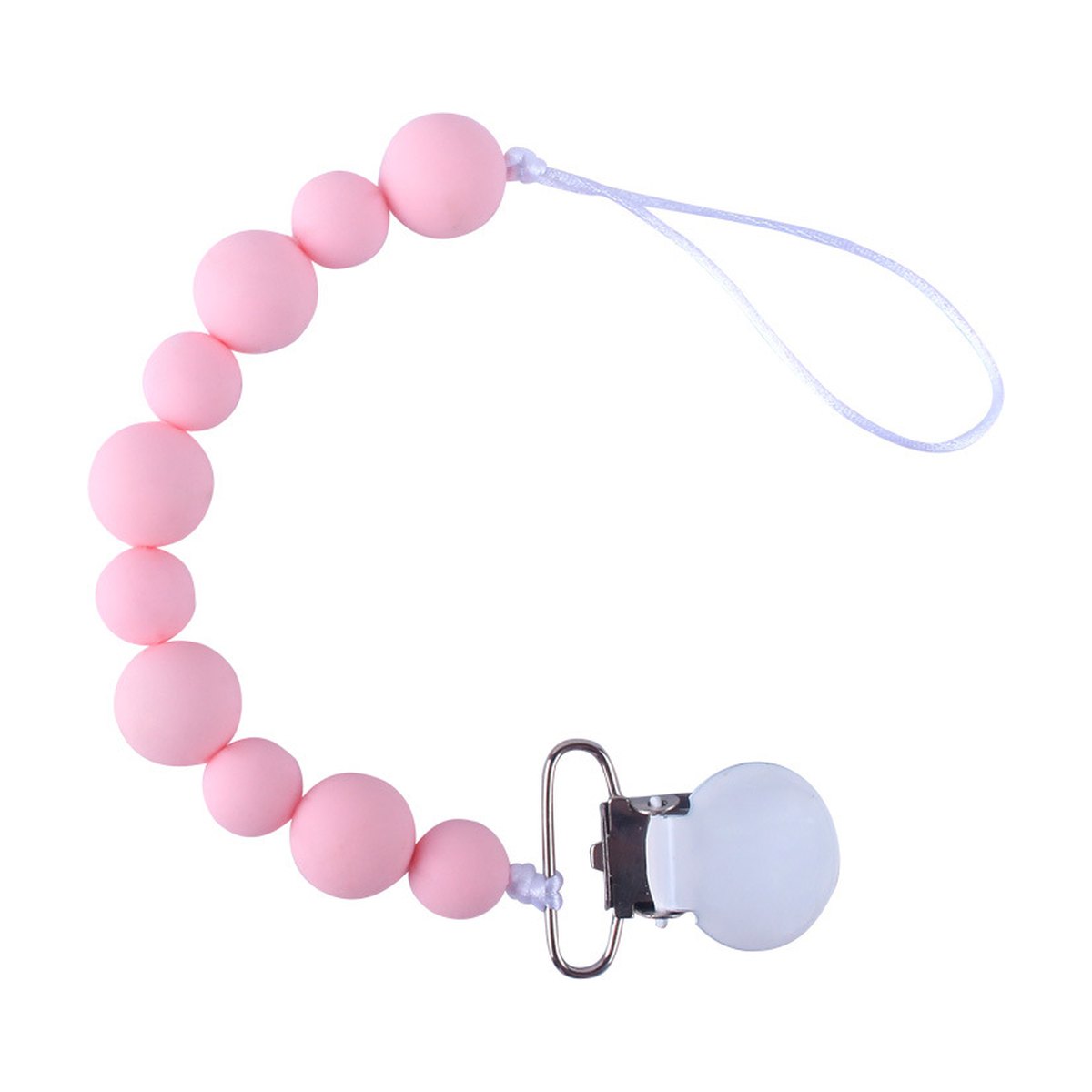 Silicone Bead Pacifier Chain