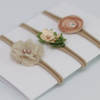 Stretch Flower Baby Headbands