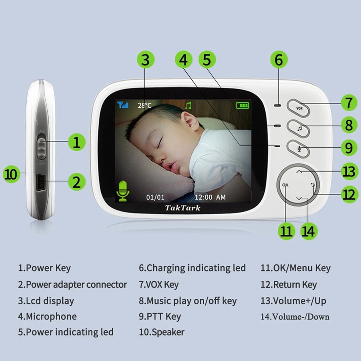 Wireless Baby Camera Monitor