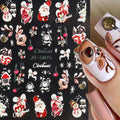 5D Embossed Christmas Nail Stickers