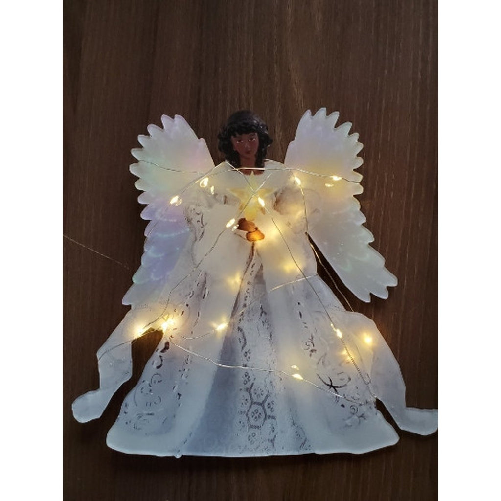 Angel Tree Topper with LED Glow