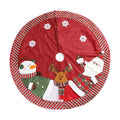 Burlap Santa Tree Skirt