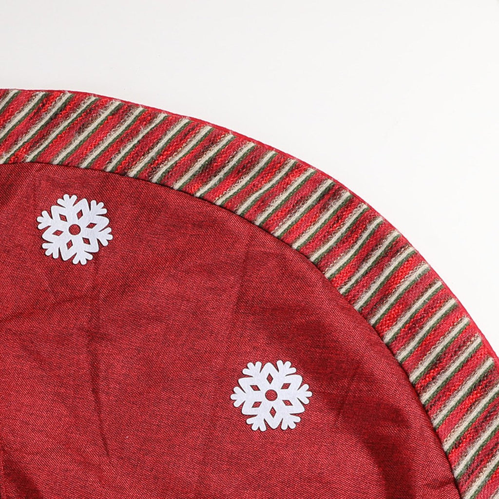 Burlap Santa Tree Skirt