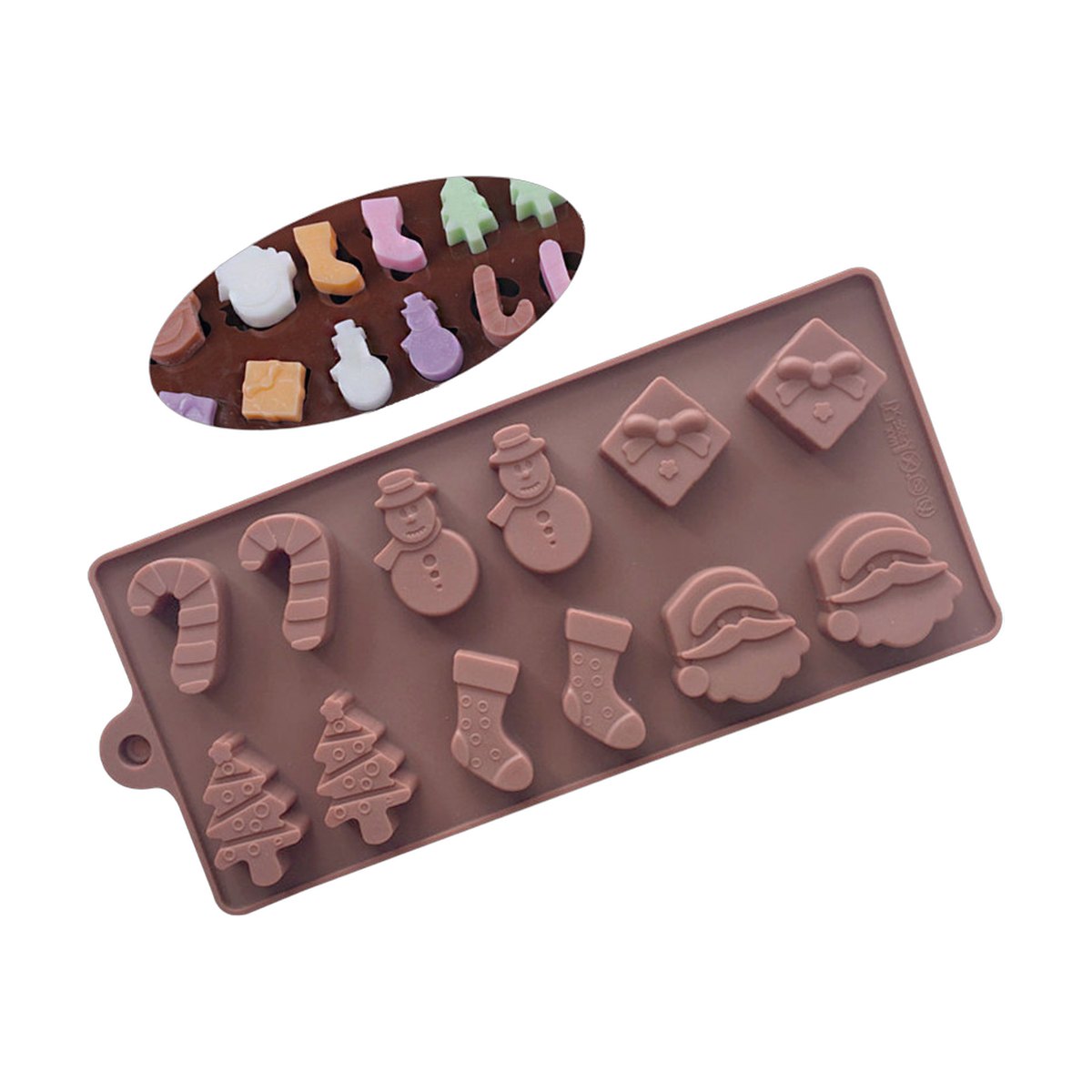 Christmas Silicone Chocolate Mould