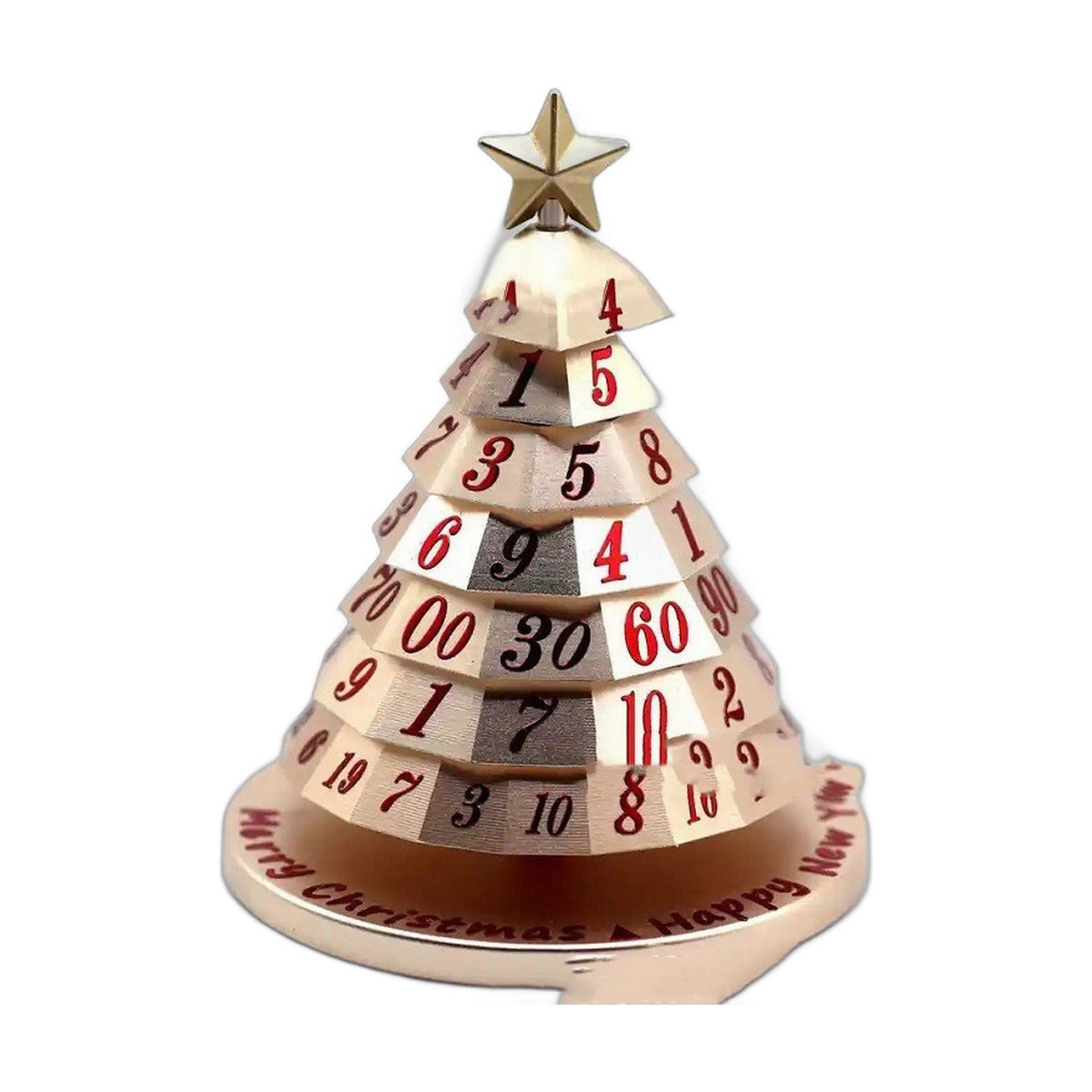 Christmas Tree Dice Set
