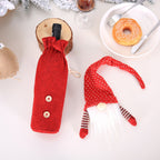 Christmas Wine Bottle Cover Set