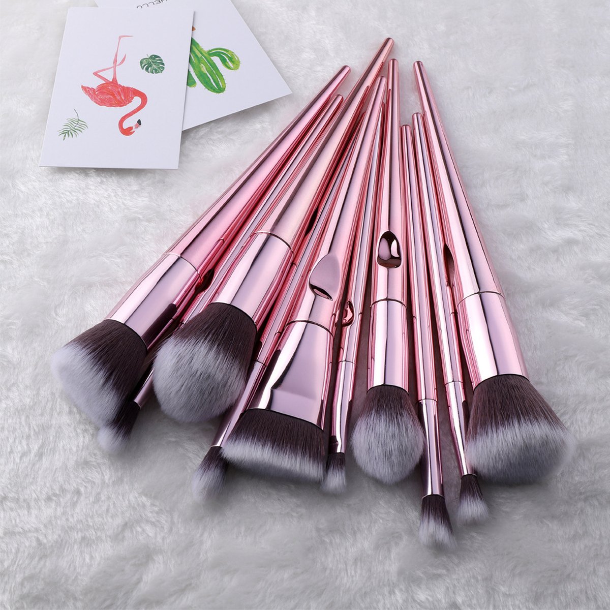 Holographic Makeup Brush Set