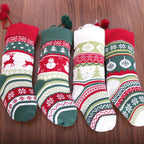 Knitted Christmas Stocking Candy Bag