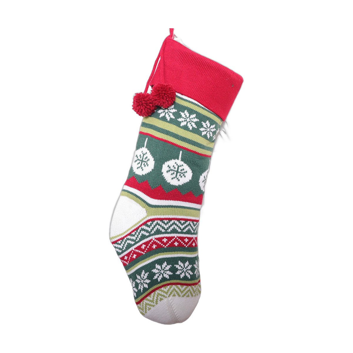 Knitted Christmas Stocking Candy Bag