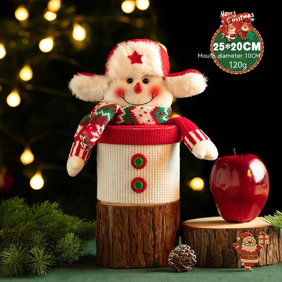 Large Christmas Candy Gift Box