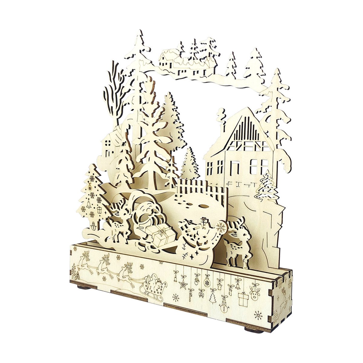 LED Christmas Scene Decoration