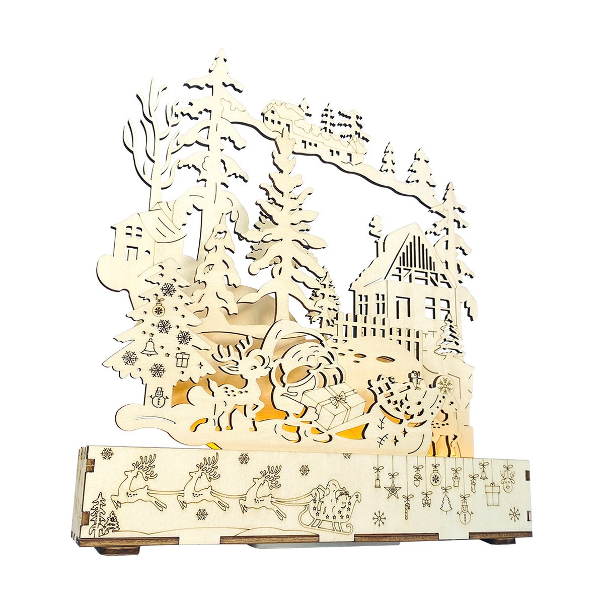 LED Christmas Scene Decoration