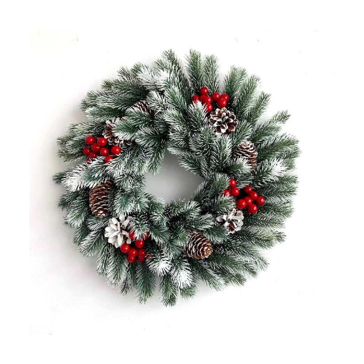 LED Christmas Wreath Garland