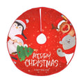 Red Christmas Tree Skirt