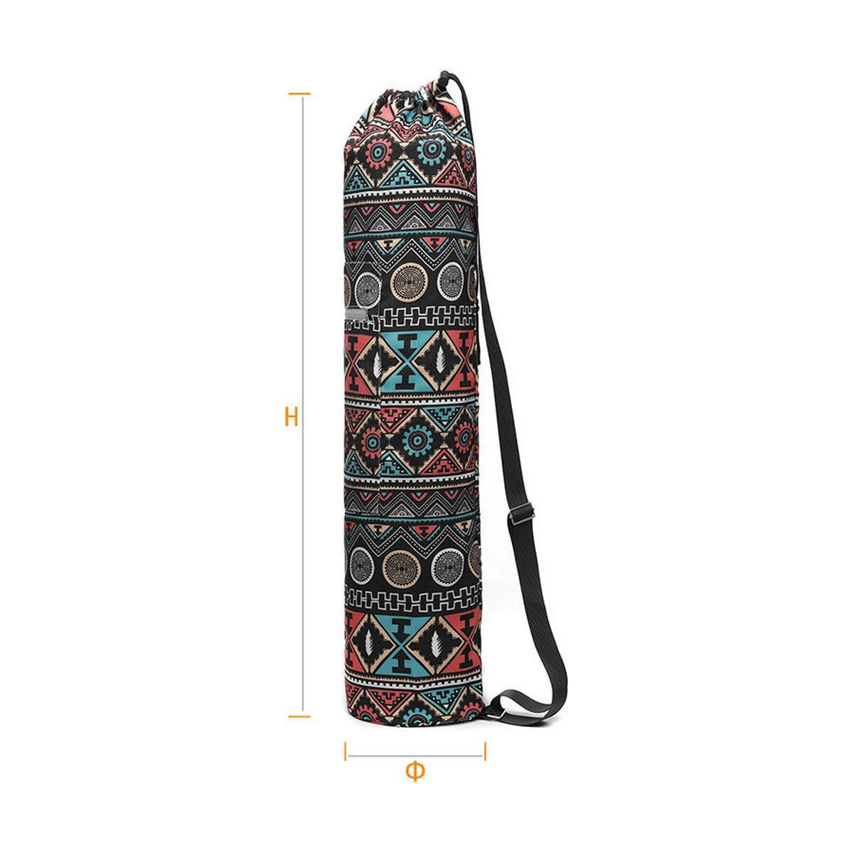 Canvas Yoga Bag 6mm Mat Shoulder