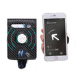 Carbon Fiber Leather Wallet Tracker