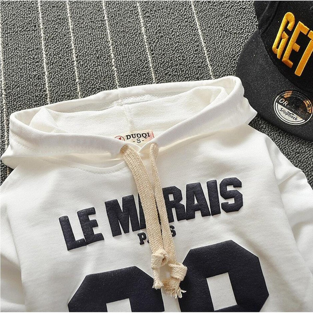 Cartoon Casual Digital Print Baby Hoodie