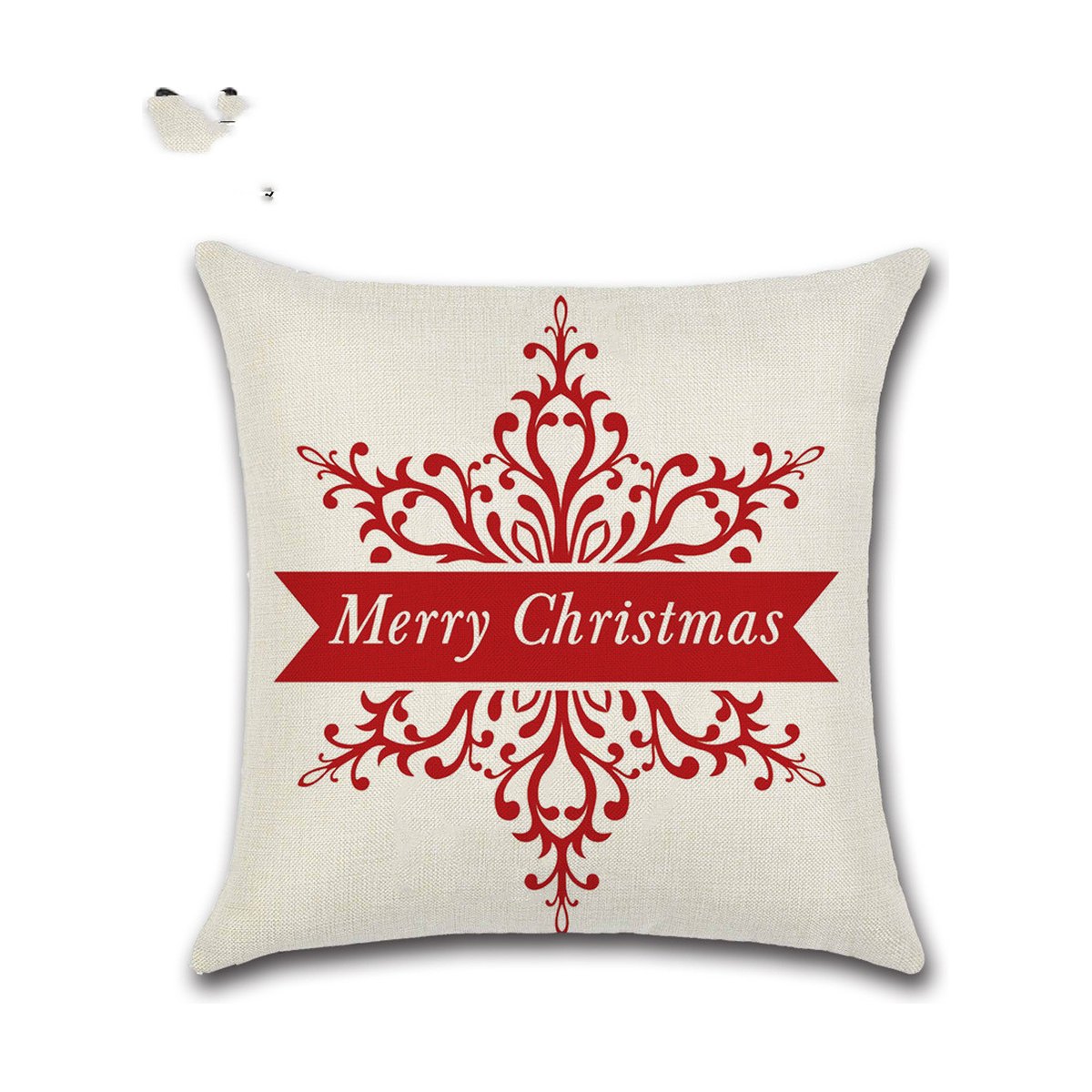 Cartoon Christmas Cushion Cover