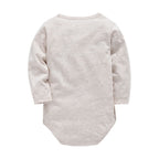 Cartoon Long Sleeve Newborn Baby Bodysuit