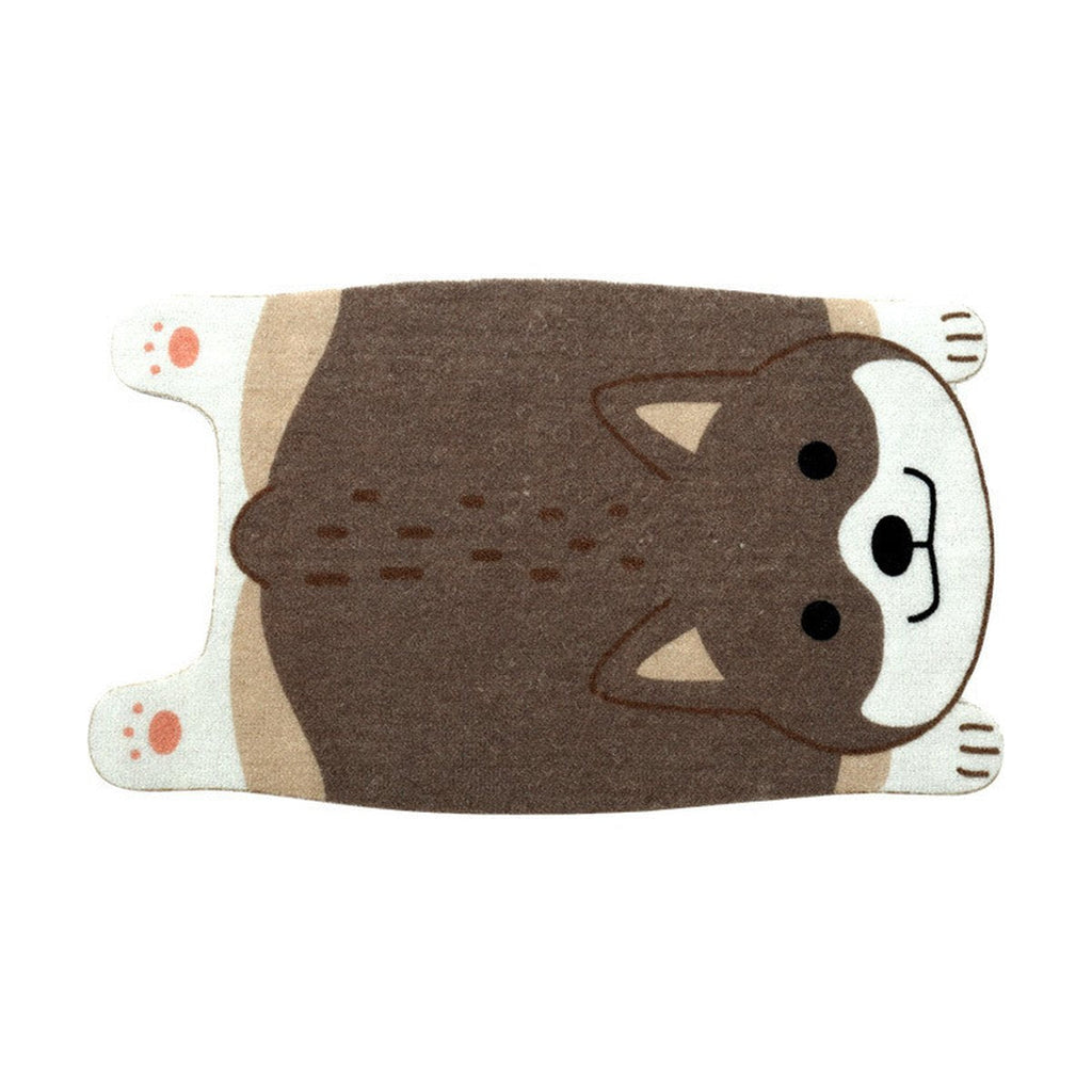 Cartoon Shiba Inu Corgi Doormat