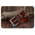 Casual Leather Belt Business Pin Buckle Cf001