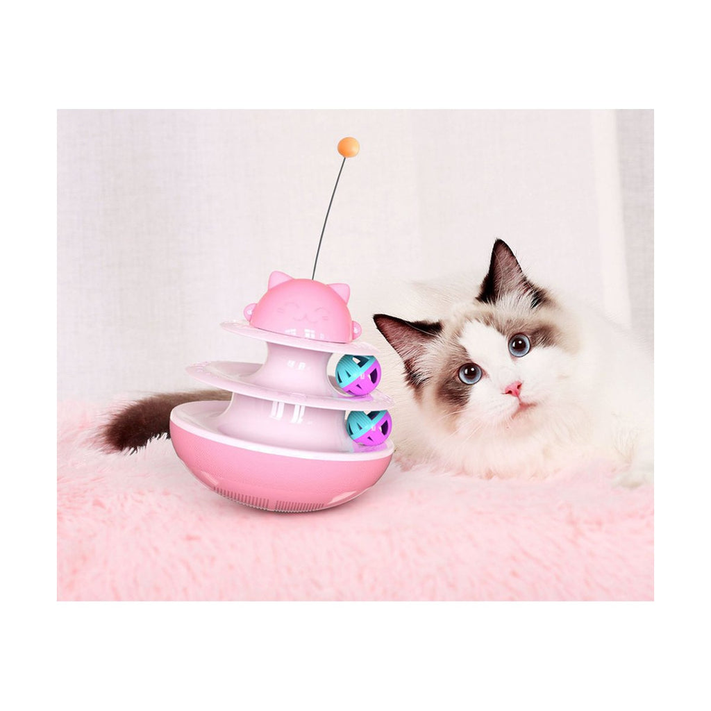 Cat Ball Track Tower