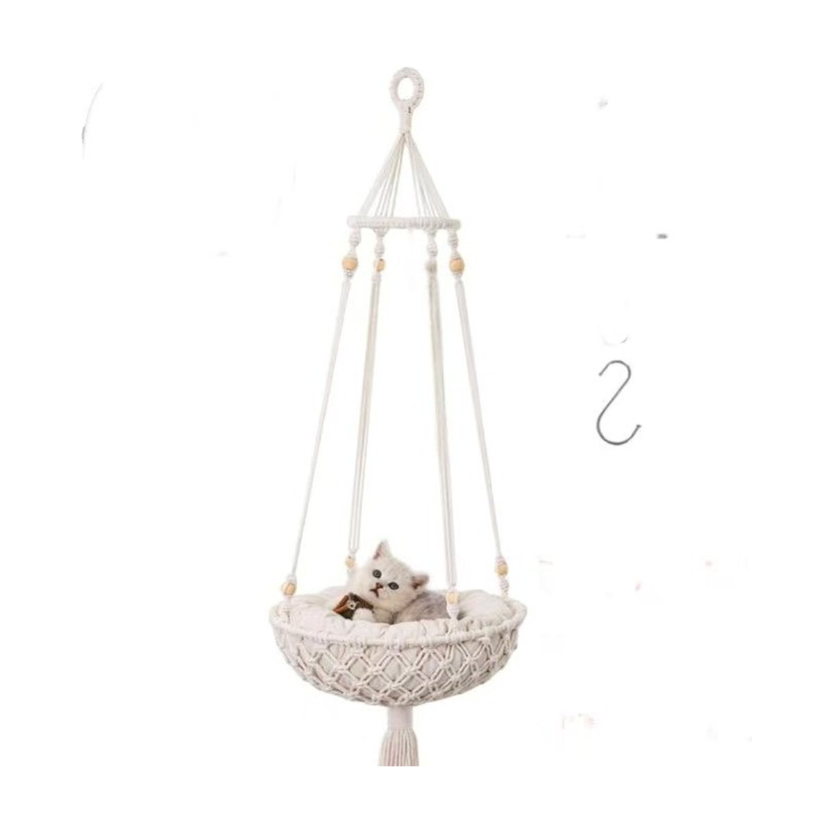 Cat Hammock Hand Woven Hanging Bed