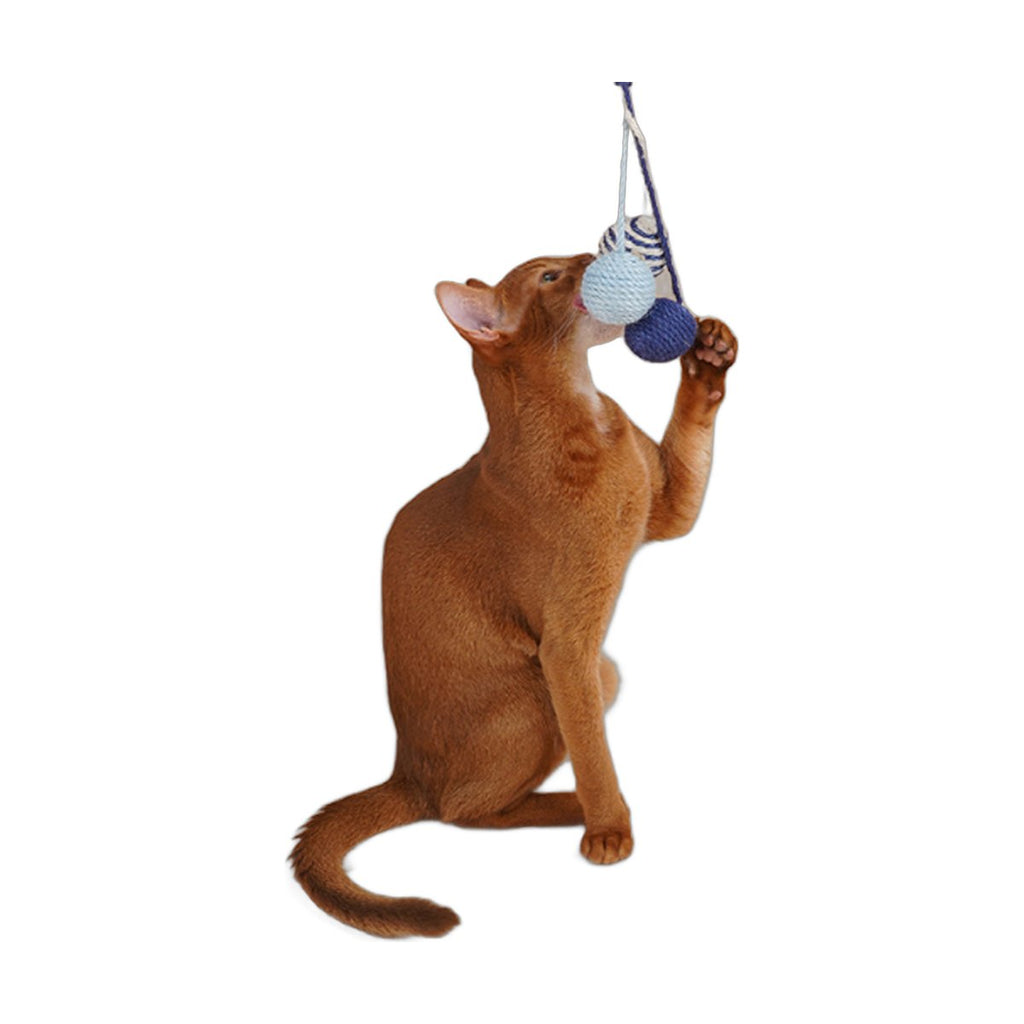 Cat Toy Teaser Stick Bite Resistant Catnip