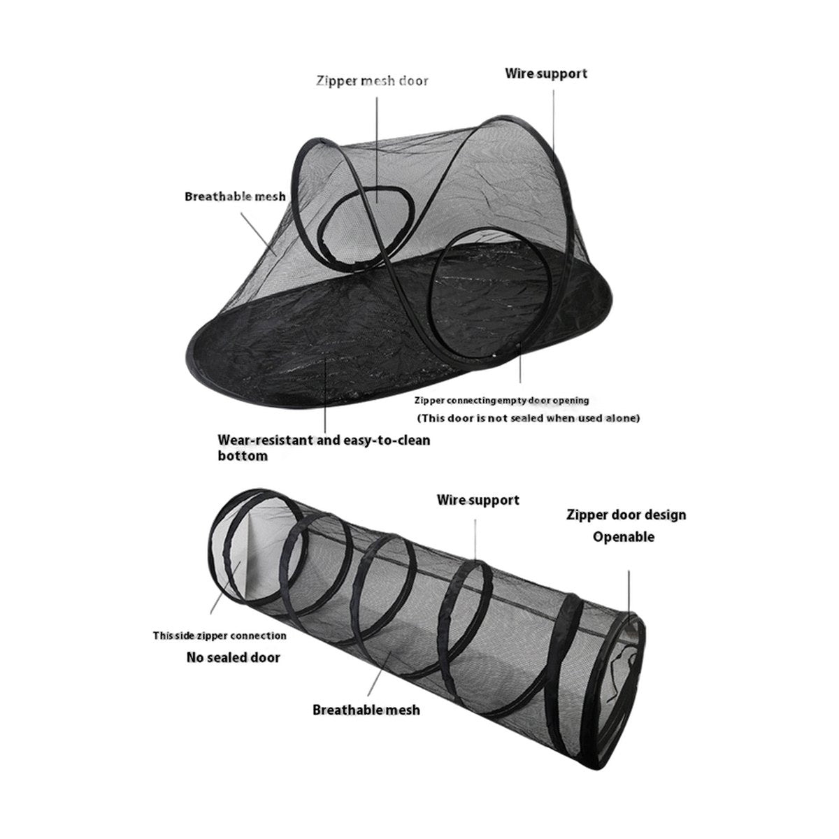 Cat Tunnel Outdoor Foldable Pet