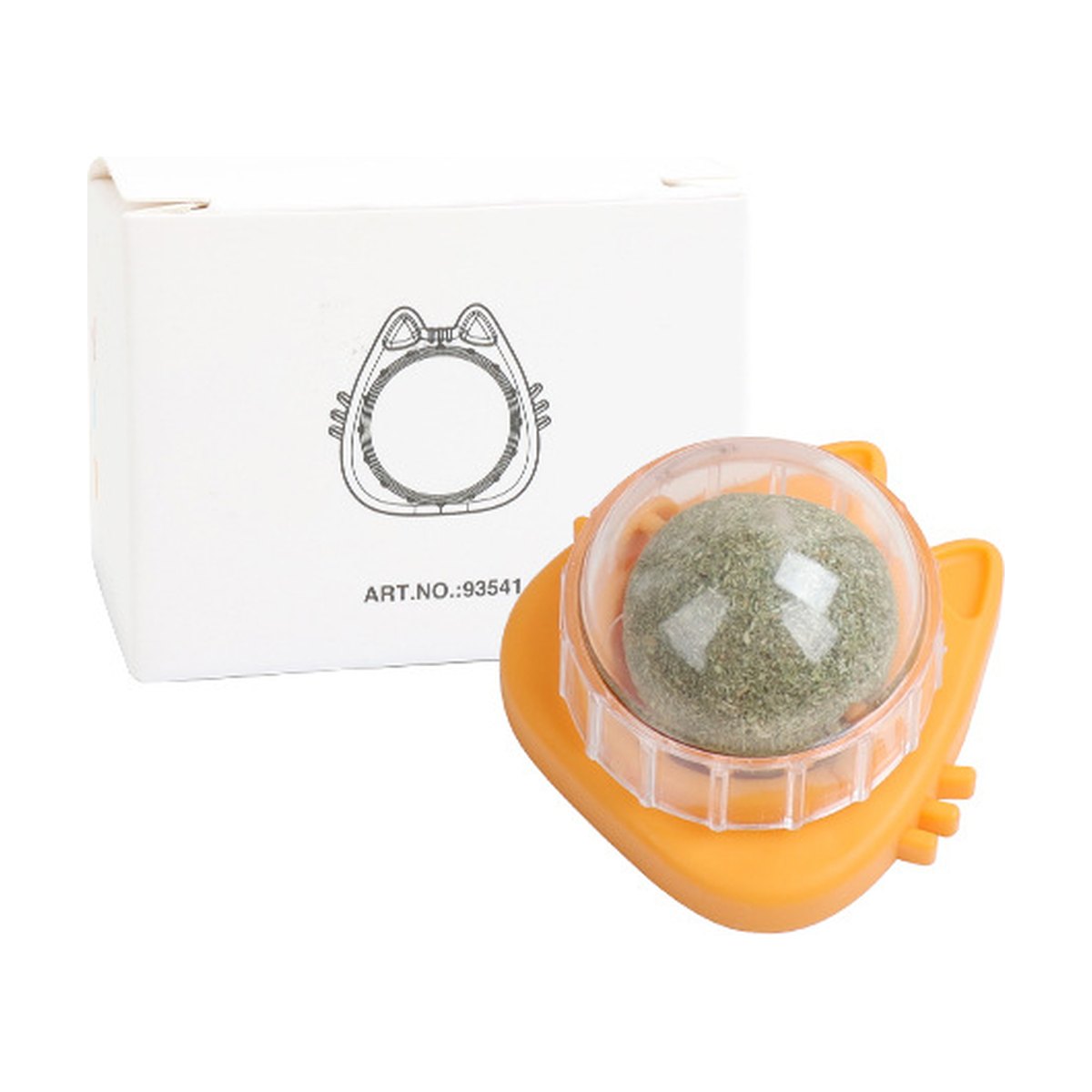 Catnip Rotating Ball Toy