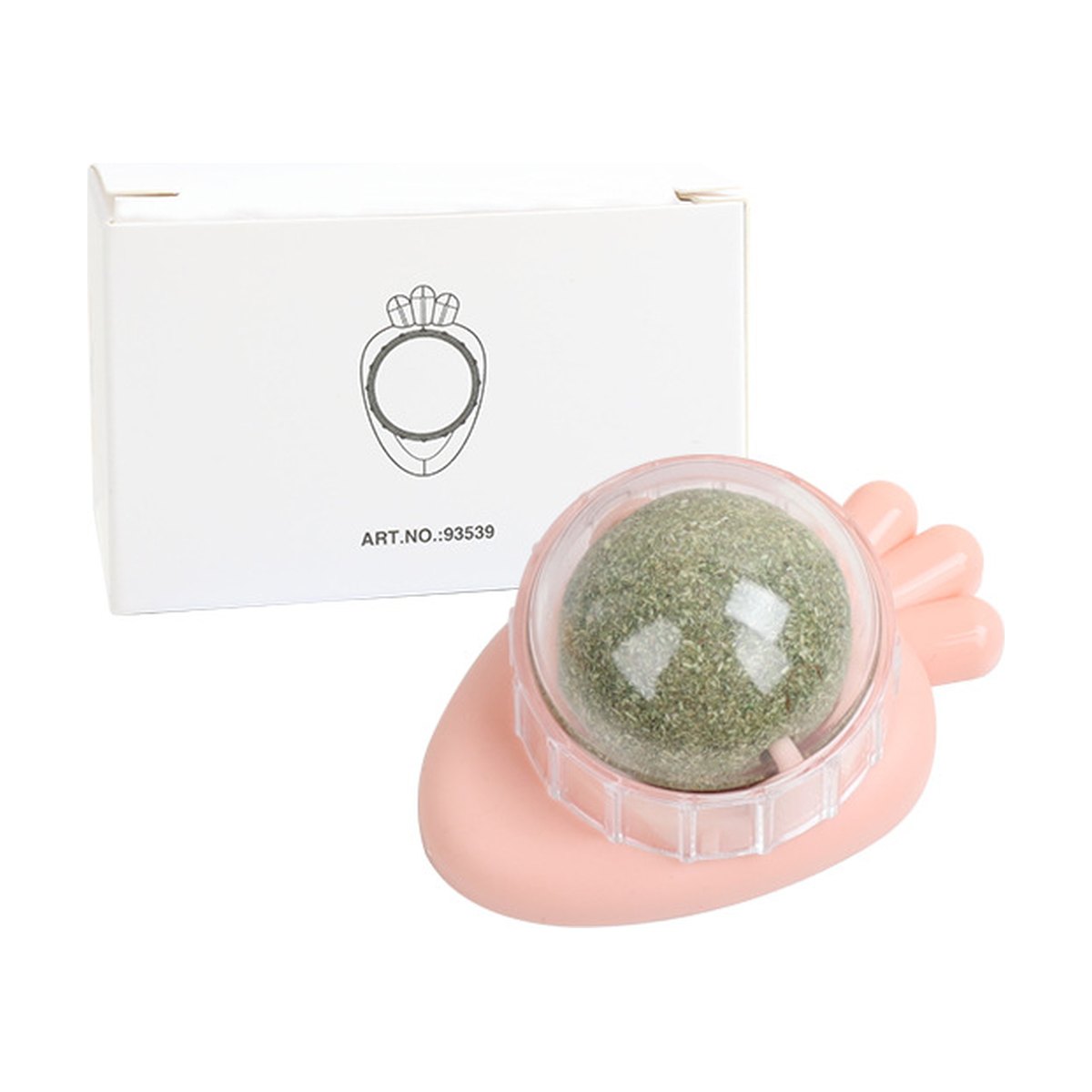 Catnip Rotating Ball Toy