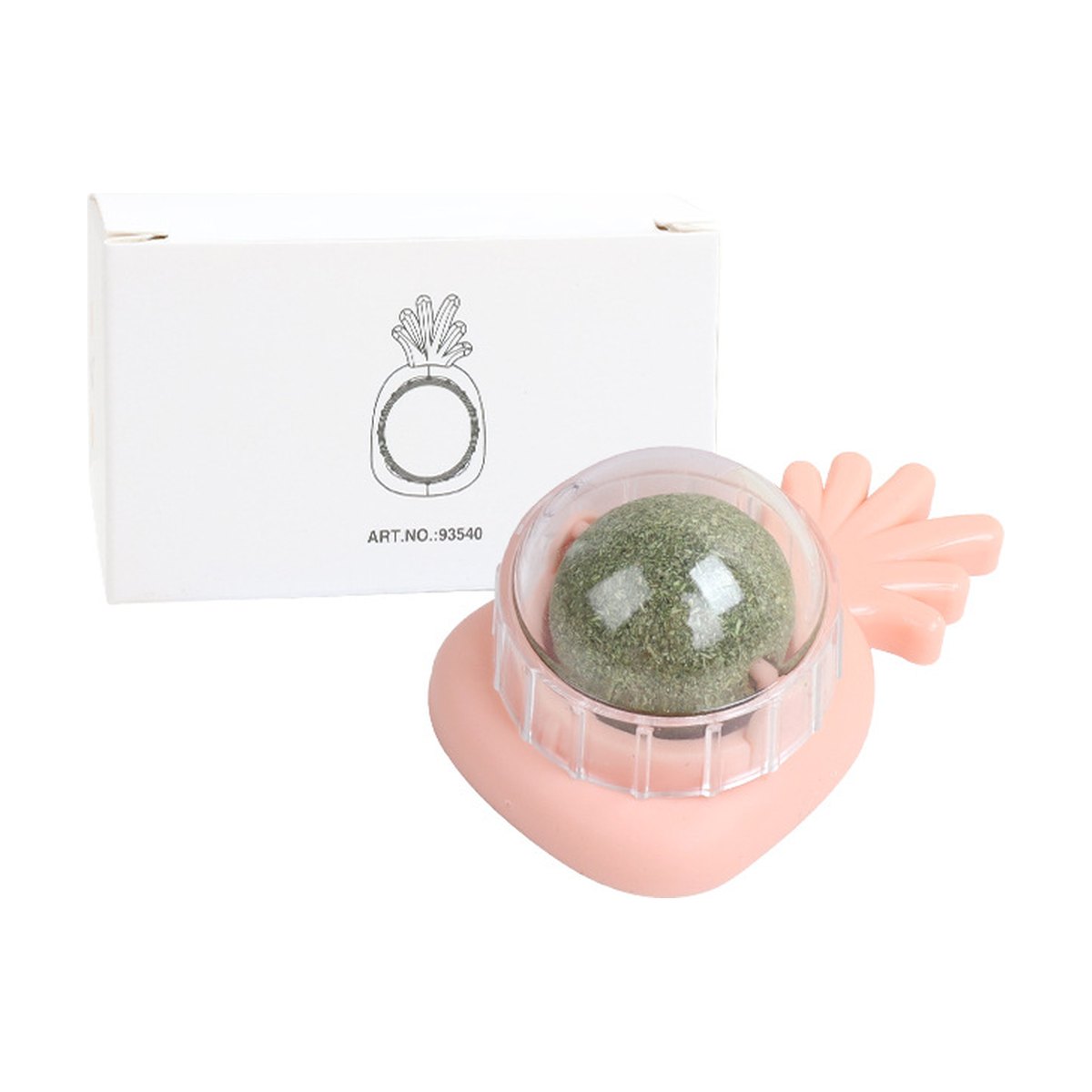 Catnip Rotating Ball Toy