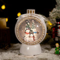 Snow Globe Music Box with Blowing Snow