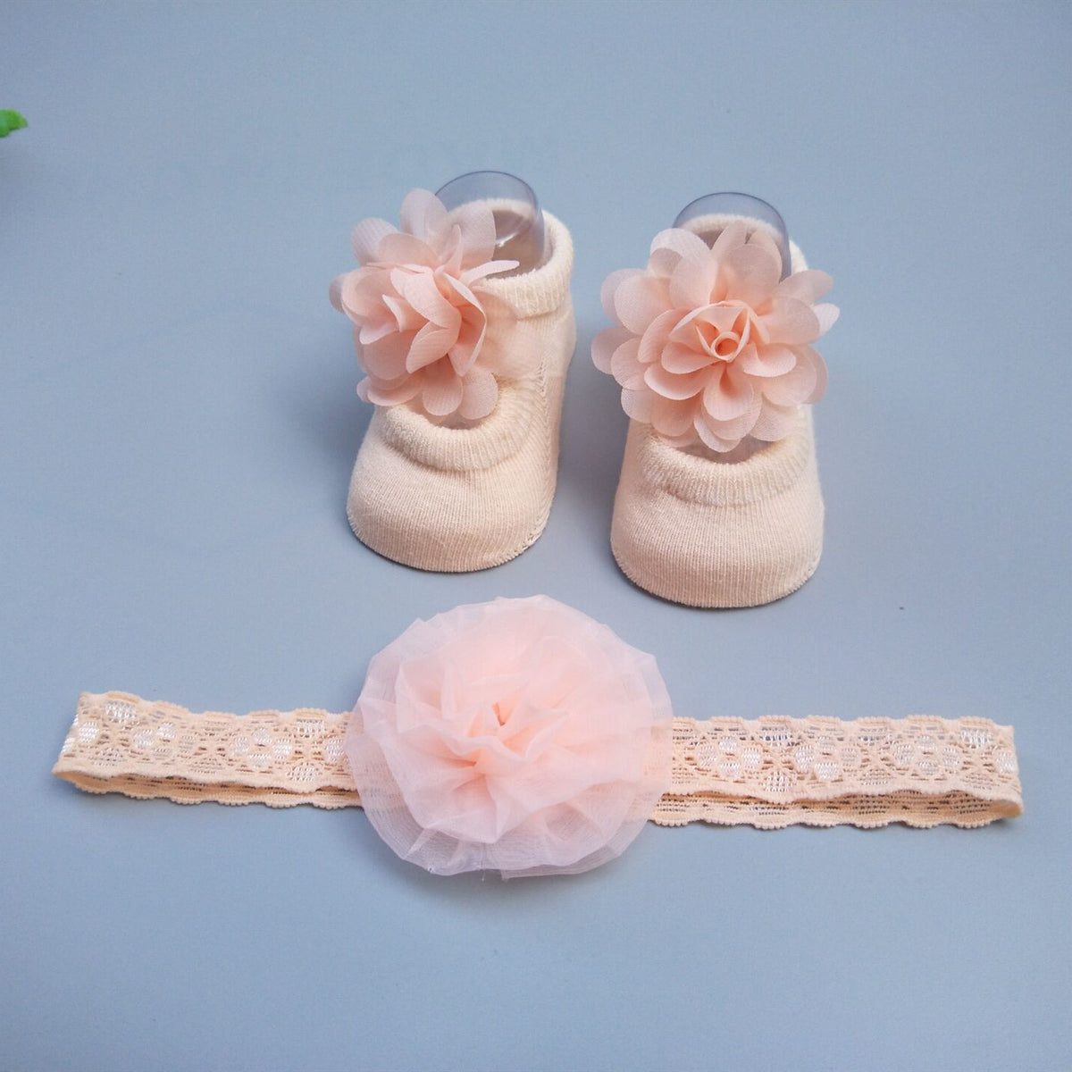 Baby Socks Headband Gift Box