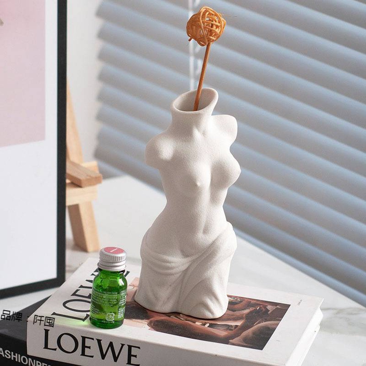 Ceramic Body Vase