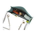 Chain Lock Shoulder Bag
