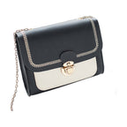 Chain Lock Shoulder Bag
