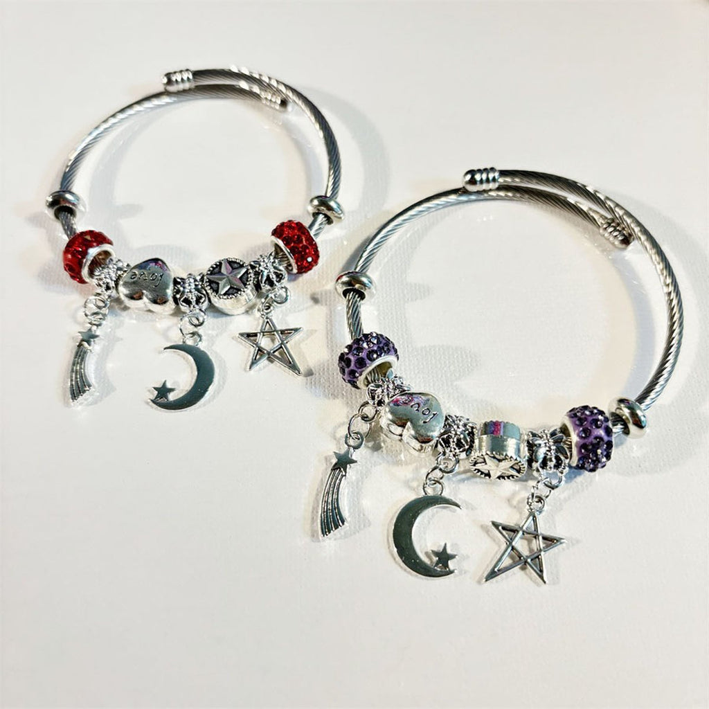 Charm Bracelet Xingx Sun Pendant DIY