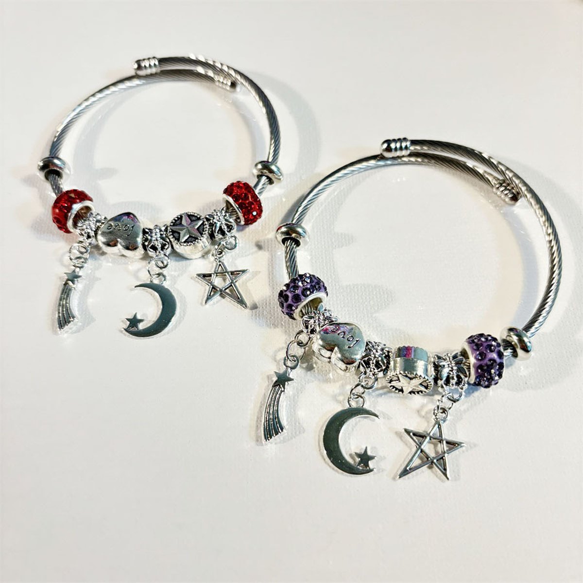 Charm Bracelet Xingx Sun Pendant DIY